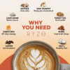American Instant Mushroom Coffee | 6 Adaptogenic Mushrooms and Medium-Chain Triglyceride Oil | 30 Servings | Contains Lion's Mane Mushroom and Turkey