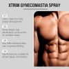 Natural Herbal Men Chest Firming Body Spray, Mild Anti-Sagging Moisturizing Mist for Male Daily Torso Dry Skin Care11*3*3cm