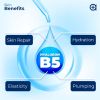 Pure Hyaluronic Acid Serum for Face with Vitamin B5 Hydrating Serum for Sensitive Skin Anti  Aging Serum Brightening Serum for Dark Spots Uneven Skin