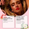 Watermelon Scent Sunless Tanning Serum Hydrating Avocado Infused Self Bronzing Liquid Streak-Free Natural Dark Tan Dropper Body Tanner for Beach Vacat