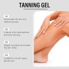 Intensive Tanning Accelerator Gel 150g Hydrating Sun Kissed Bronzing Gel for Outdoor Beach & Indoor Tanning Bed Even Natural Golden Body Glow