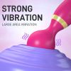 Multispeed Vibrating Rechargeable Magic Massager Wand Personal Full Body Therapy